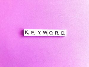 What is a keyword
